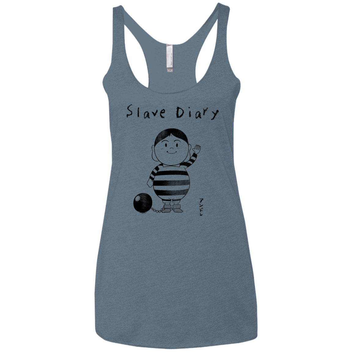 Slave Diary Women's Triblend Racerback Tank