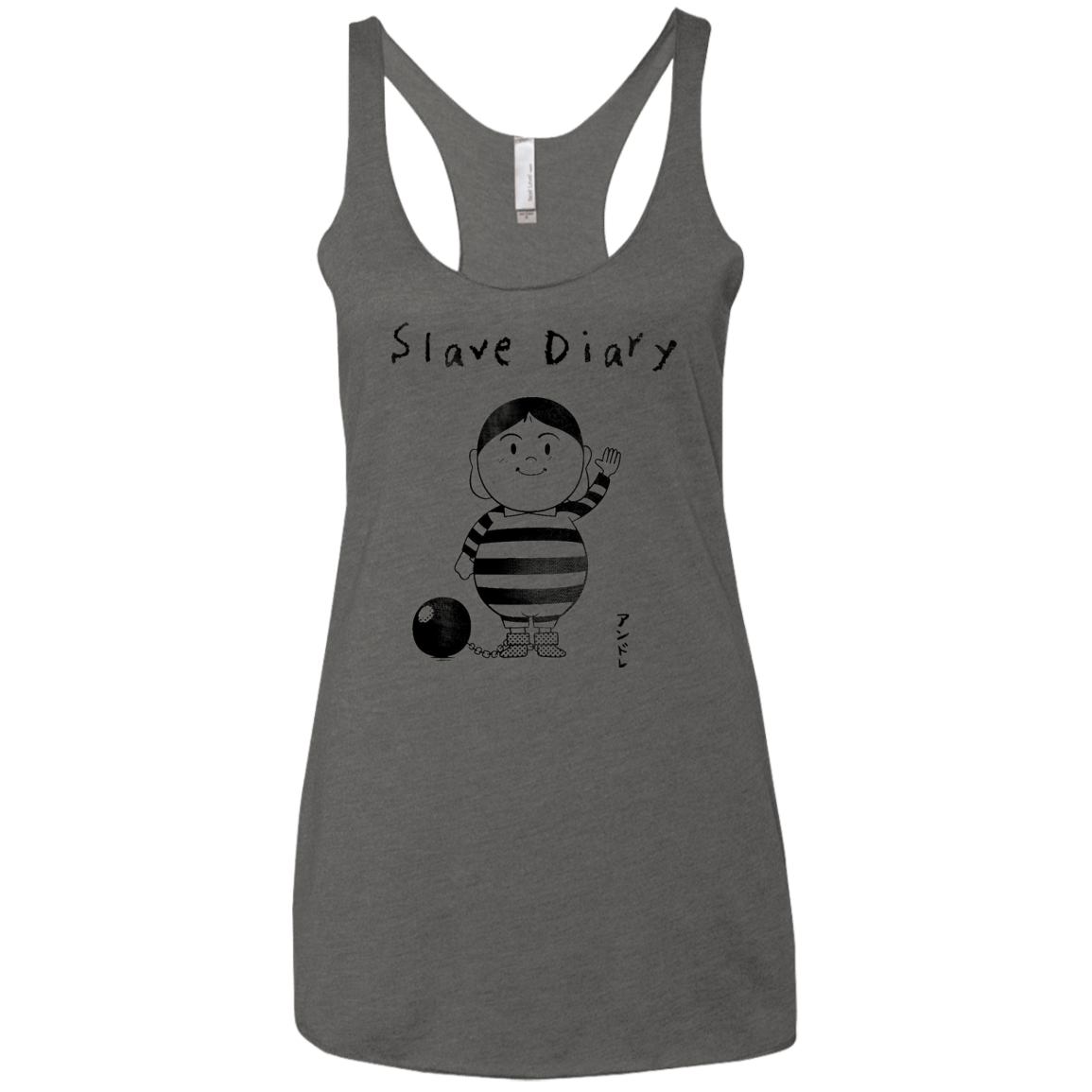 Slave Diary Women's Triblend Racerback Tank