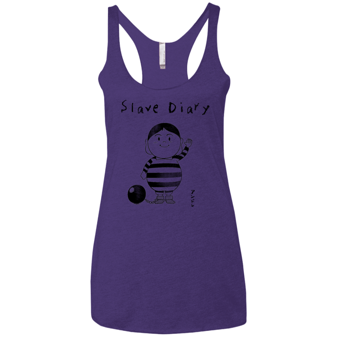 Slave Diary Women's Triblend Racerback Tank