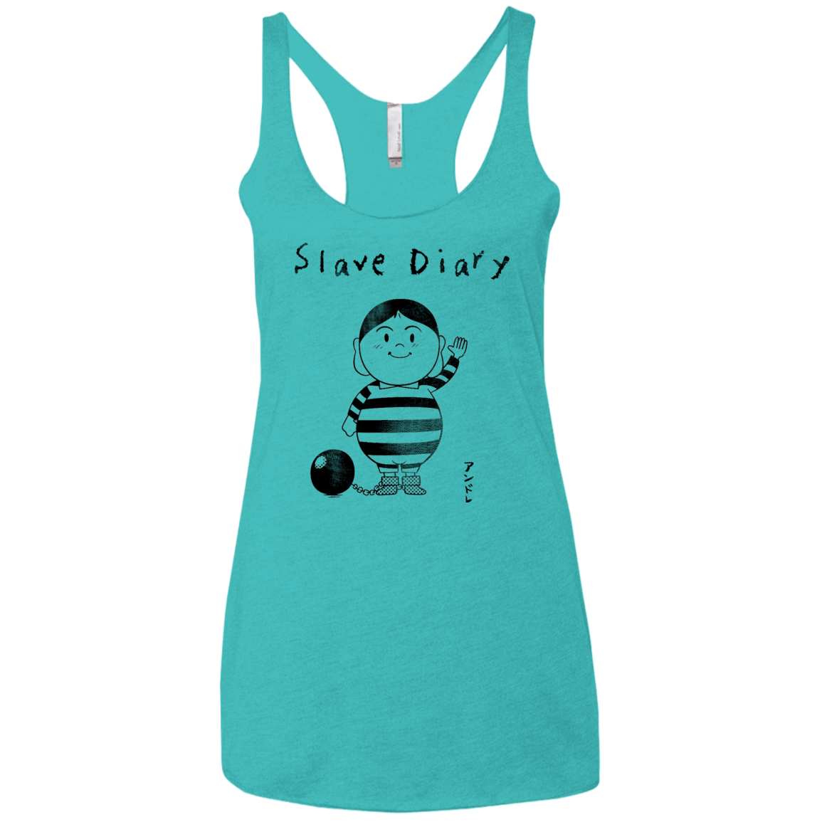 Slave Diary Women's Triblend Racerback Tank