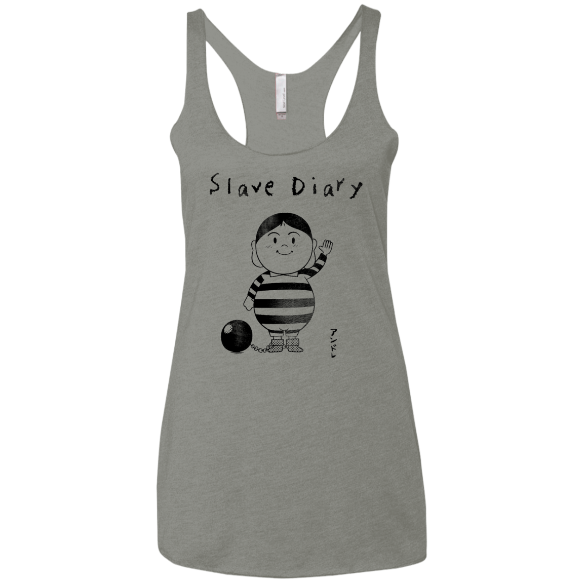 Slave Diary Women's Triblend Racerback Tank