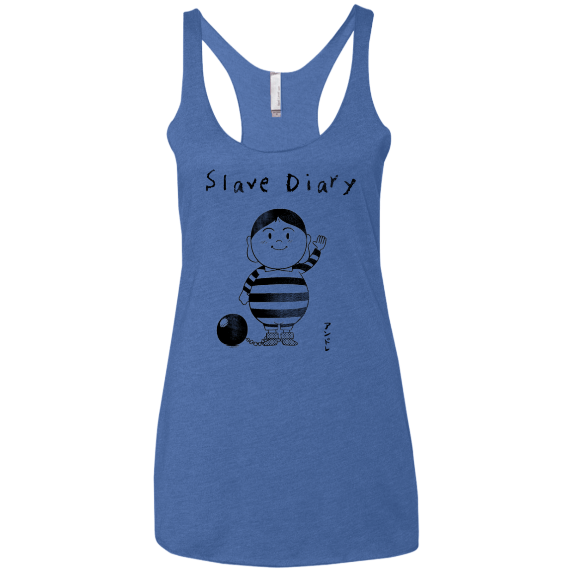 Slave Diary Women's Triblend Racerback Tank