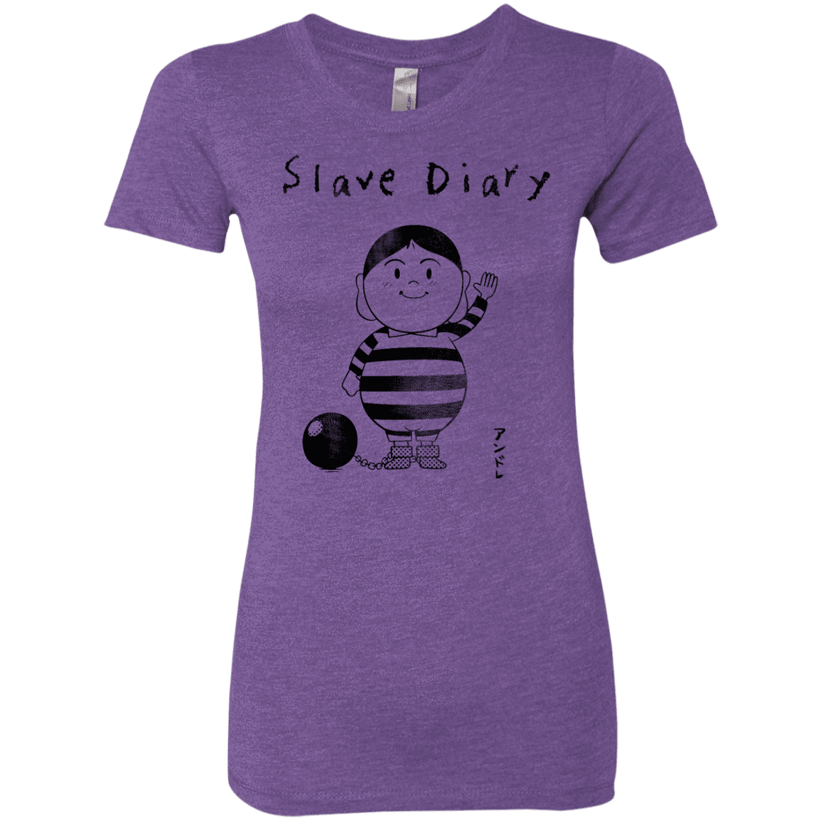 T-Shirts Purple Rush / S Slave Diary Women's Triblend T-Shirt
