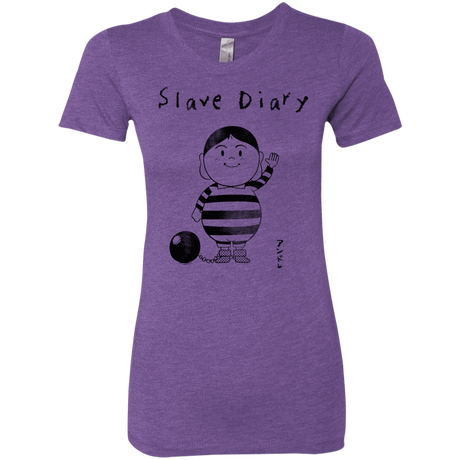 T-Shirts Purple Rush / S Slave Diary Women's Triblend T-Shirt