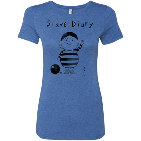 T-Shirts Vintage Royal / S Slave Diary Women's Triblend T-Shirt