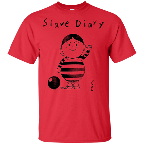 T-Shirts Red / YXS Slave Diary Youth T-Shirt