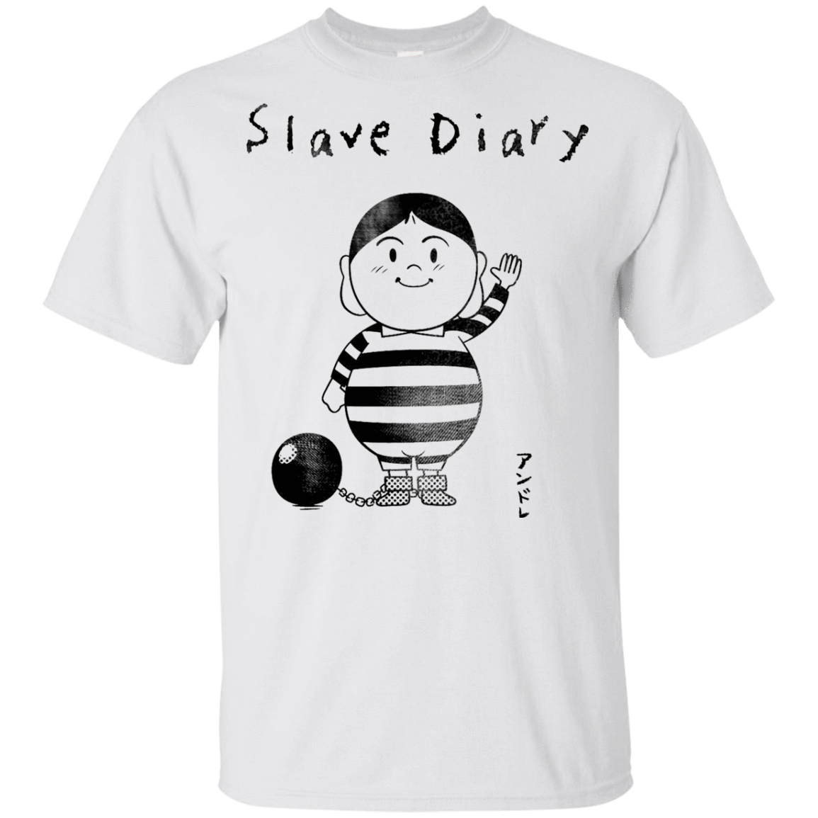 T-Shirts White / YXS Slave Diary Youth T-Shirt