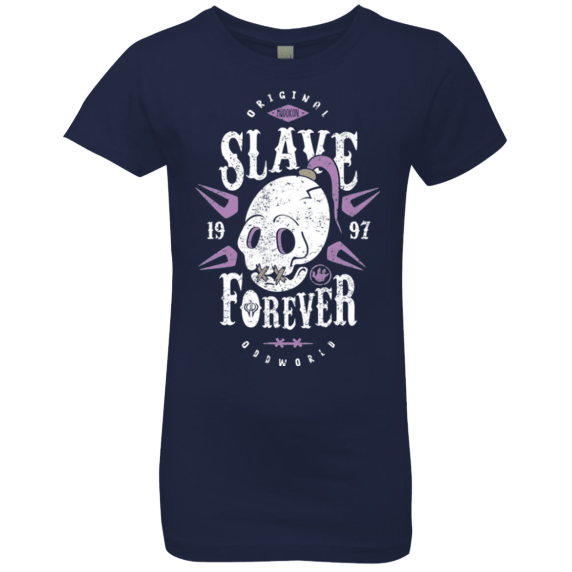 T-Shirts Midnight Navy / YXS Slave Forever Girls Premium T-Shirt