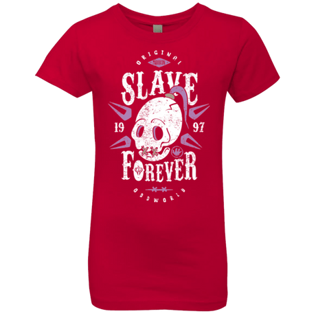 T-Shirts Red / YXS Slave Forever Girls Premium T-Shirt