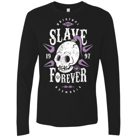 T-Shirts Black / Small Slave Forever Men's Premium Long Sleeve