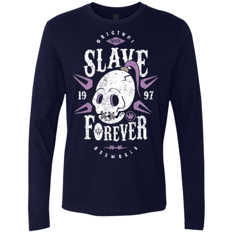 T-Shirts Midnight Navy / Small Slave Forever Men's Premium Long Sleeve