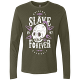 T-Shirts Military Green / Small Slave Forever Men's Premium Long Sleeve