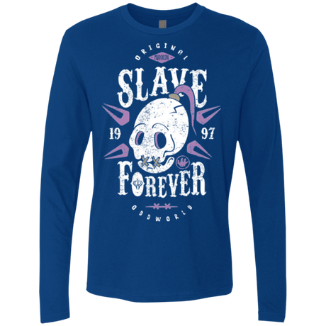 T-Shirts Royal / Small Slave Forever Men's Premium Long Sleeve