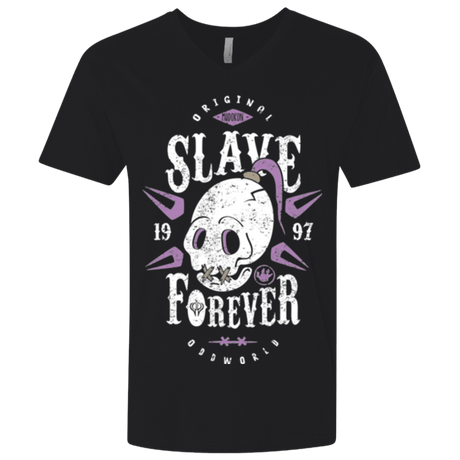 T-Shirts Black / X-Small Slave Forever Men's Premium V-Neck