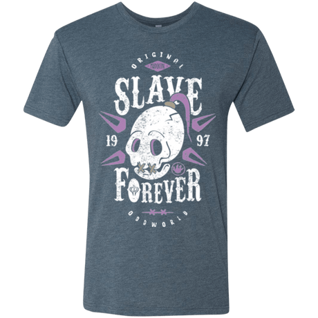 T-Shirts Indigo / Small Slave Forever Men's Triblend T-Shirt
