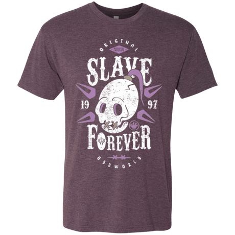 T-Shirts Vintage Purple / Small Slave Forever Men's Triblend T-Shirt