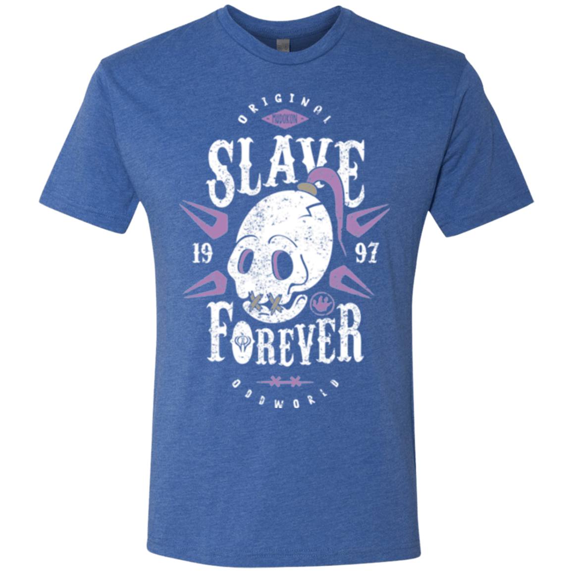 T-Shirts Vintage Royal / Small Slave Forever Men's Triblend T-Shirt