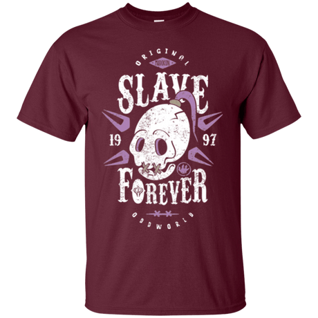T-Shirts Maroon / Small Slave Forever T-Shirt