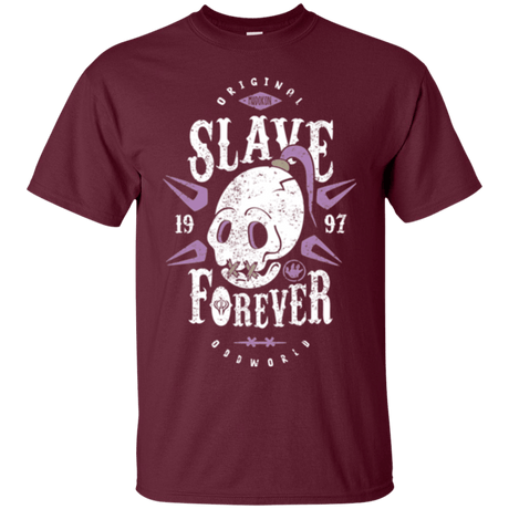 T-Shirts Maroon / XX-Large Slave Forever T-Shirt