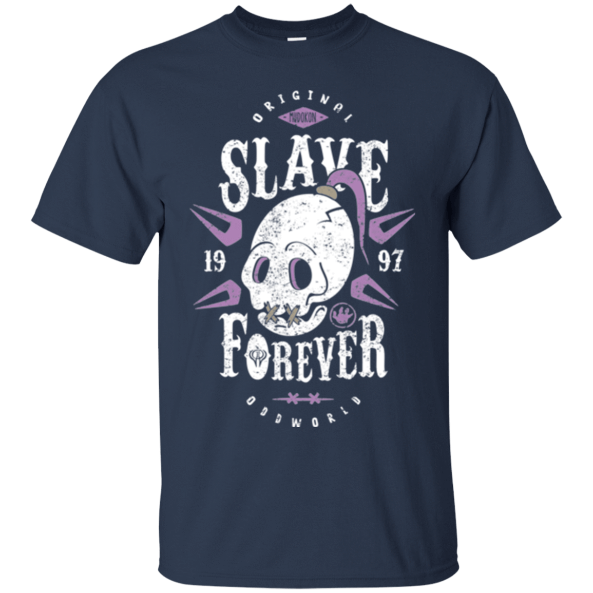 T-Shirts Navy / Small Slave Forever T-Shirt