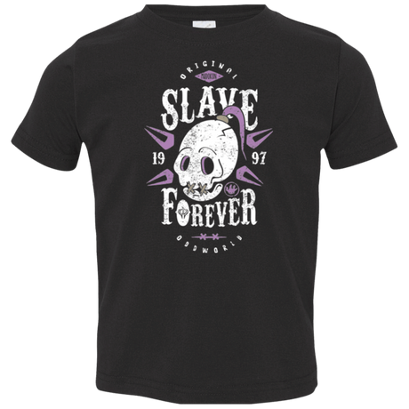T-Shirts Black / 2T Slave Forever Toddler Premium T-Shirt