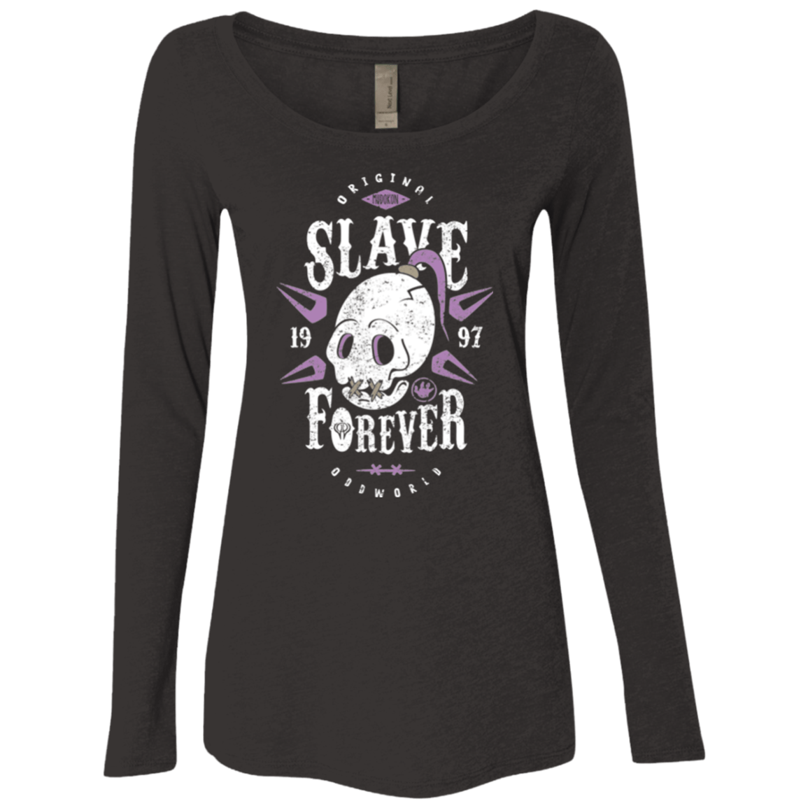T-Shirts Vintage Black / Small Slave Forever Women's Triblend Long Sleeve Shirt