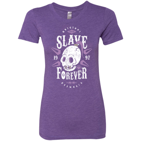 T-Shirts Purple Rush / Small Slave Forever Women's Triblend T-Shirt