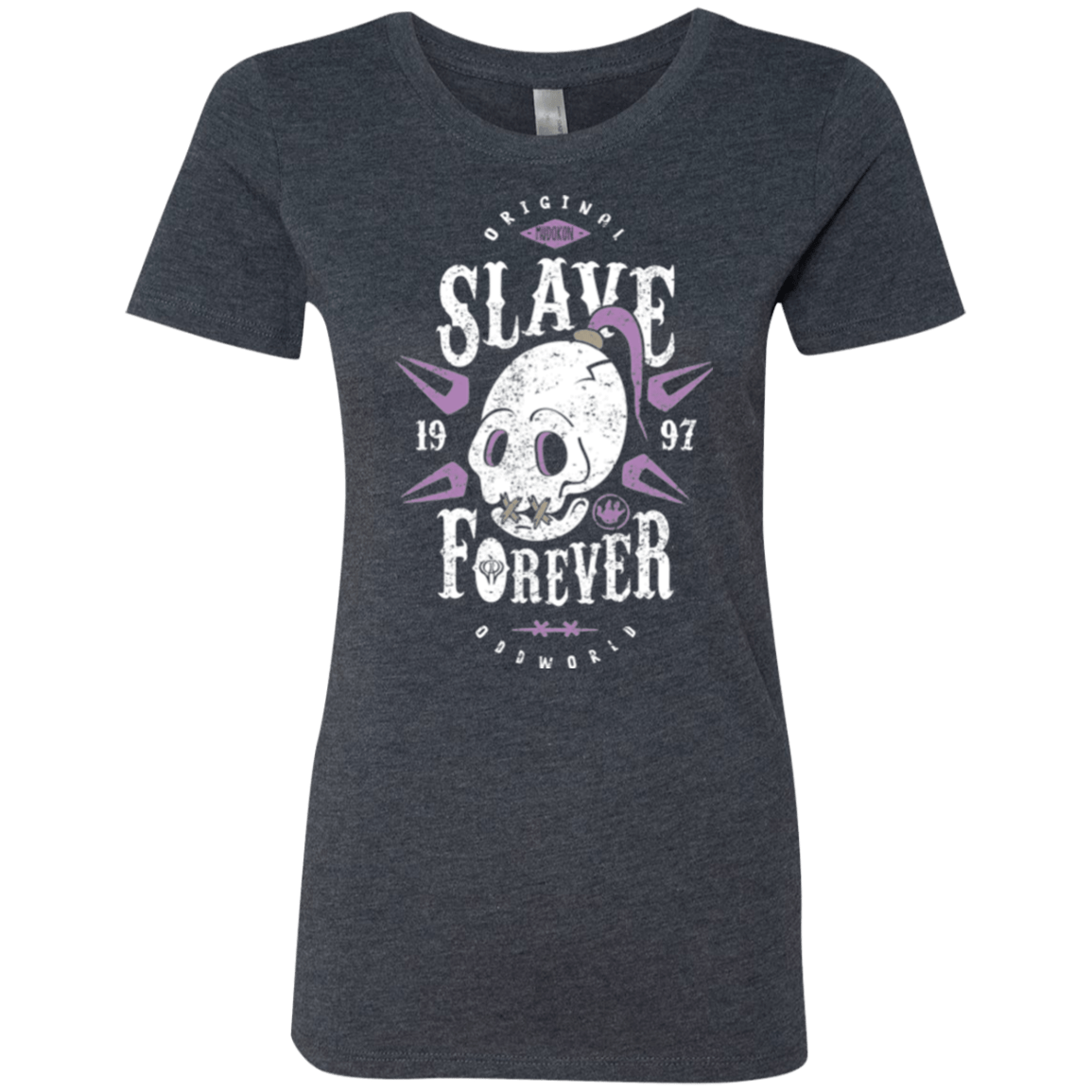 T-Shirts Vintage Navy / Small Slave Forever Women's Triblend T-Shirt