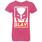 T-Shirts Hot Pink / YXS SLAY Girls Premium T-Shirt