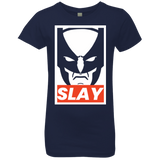 T-Shirts Midnight Navy / YXS SLAY Girls Premium T-Shirt