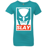 T-Shirts Tahiti Blue / YXS SLAY Girls Premium T-Shirt