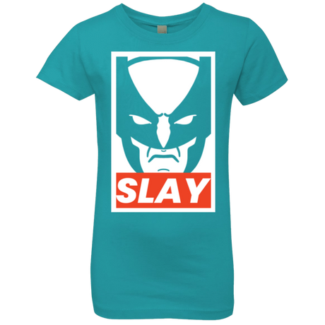 T-Shirts Tahiti Blue / YXS SLAY Girls Premium T-Shirt