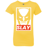 T-Shirts Vibrant Yellow / YXS SLAY Girls Premium T-Shirt