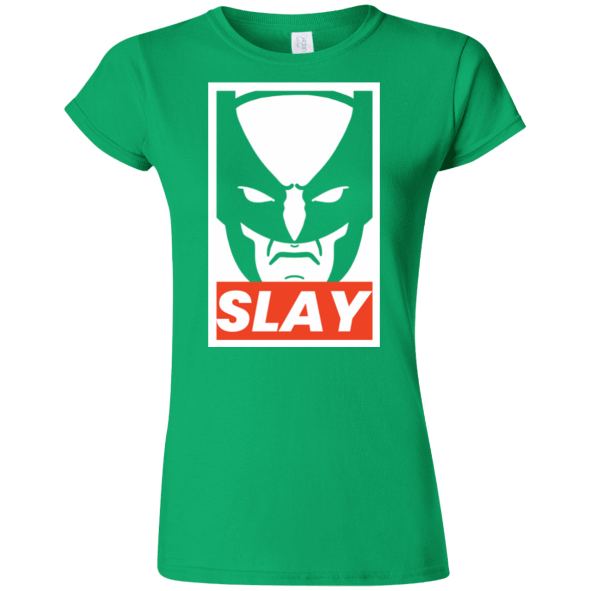 T-Shirts Irish Green / S SLAY Junior Slimmer-Fit T-Shirt