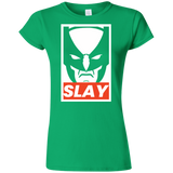 T-Shirts Irish Green / S SLAY Junior Slimmer-Fit T-Shirt