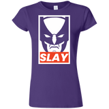 T-Shirts Purple / S SLAY Junior Slimmer-Fit T-Shirt