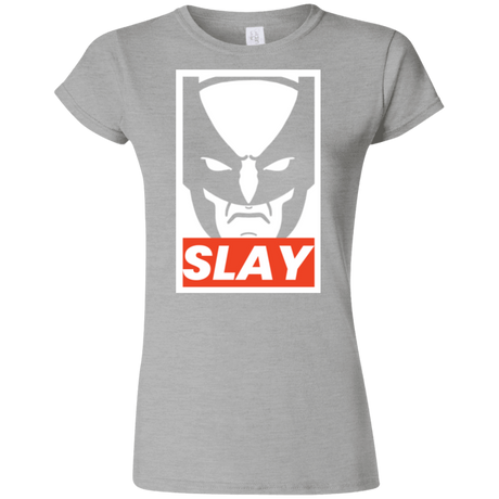 T-Shirts Sport Grey / S SLAY Junior Slimmer-Fit T-Shirt