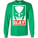 T-Shirts Irish Green / S SLAY Men's Long Sleeve T-Shirt