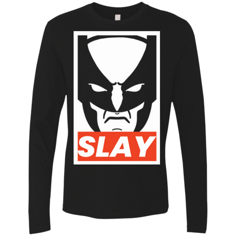 T-Shirts Black / S SLAY Men's Premium Long Sleeve