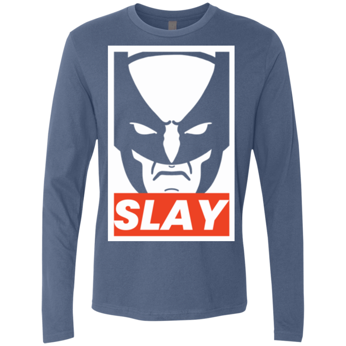 T-Shirts Indigo / S SLAY Men's Premium Long Sleeve
