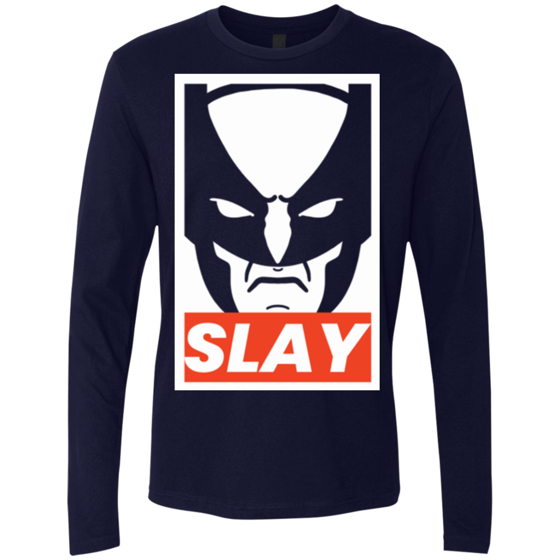 T-Shirts Midnight Navy / S SLAY Men's Premium Long Sleeve