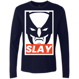T-Shirts Midnight Navy / S SLAY Men's Premium Long Sleeve
