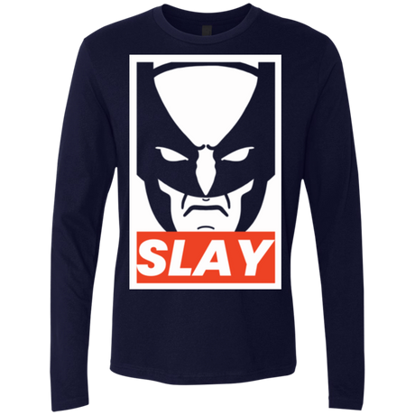 T-Shirts Midnight Navy / S SLAY Men's Premium Long Sleeve