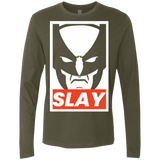 T-Shirts Military Green / S SLAY Men's Premium Long Sleeve