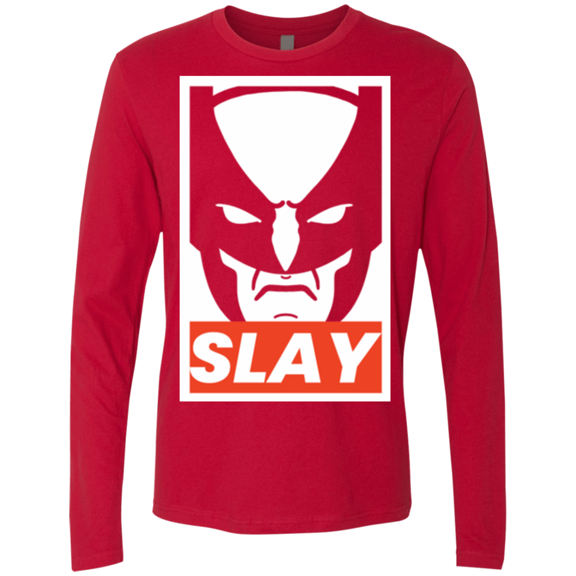 T-Shirts Red / S SLAY Men's Premium Long Sleeve