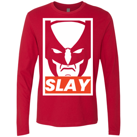 T-Shirts Red / S SLAY Men's Premium Long Sleeve