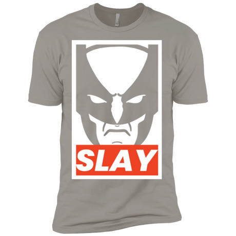 T-Shirts Light Grey / X-Small SLAY Men's Premium T-Shirt