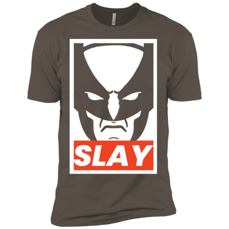 T-Shirts Warm Grey / X-Small SLAY Men's Premium T-Shirt