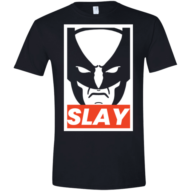 T-Shirts Black / X-Small SLAY Men's Semi-Fitted Softstyle