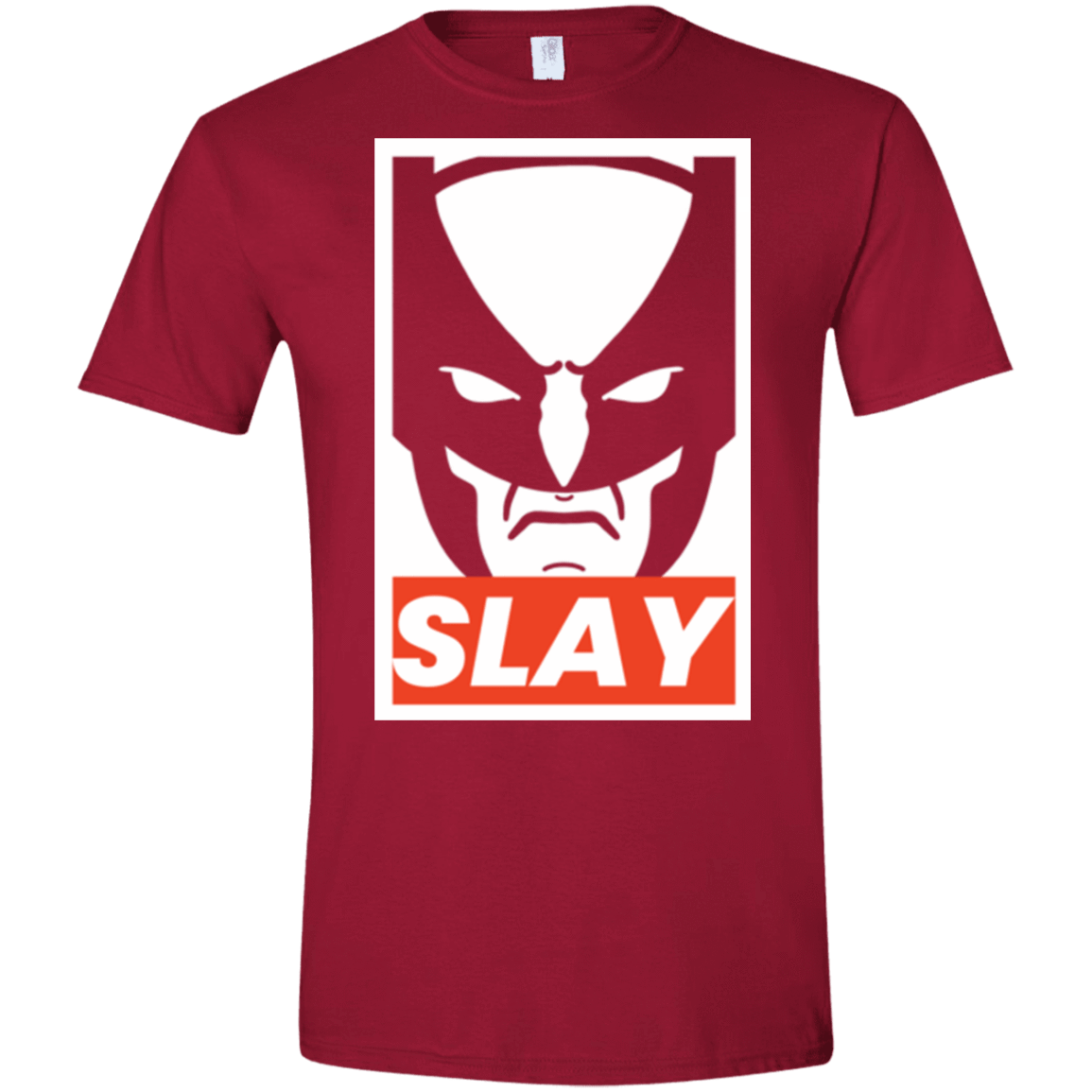 T-Shirts Cardinal Red / S SLAY Men's Semi-Fitted Softstyle